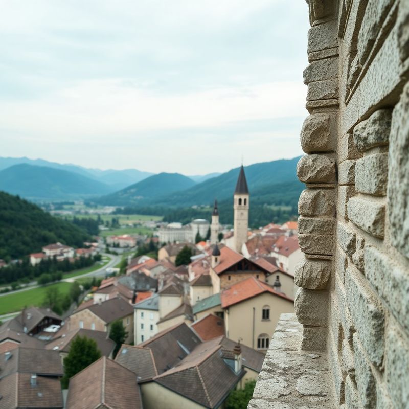 Panoramski pogled na staro mestno jedro Celja